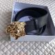 High Quality Versace Black Leather Belt - Yellow Gold Medusa Head Buckle (3)_th.jpg